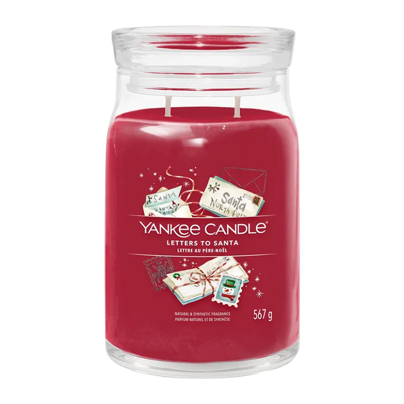 YANKEE CANDLE vonná sviečka 567g Letters To Santa