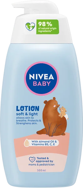 Nivea Baby Ľahké telové mlieko