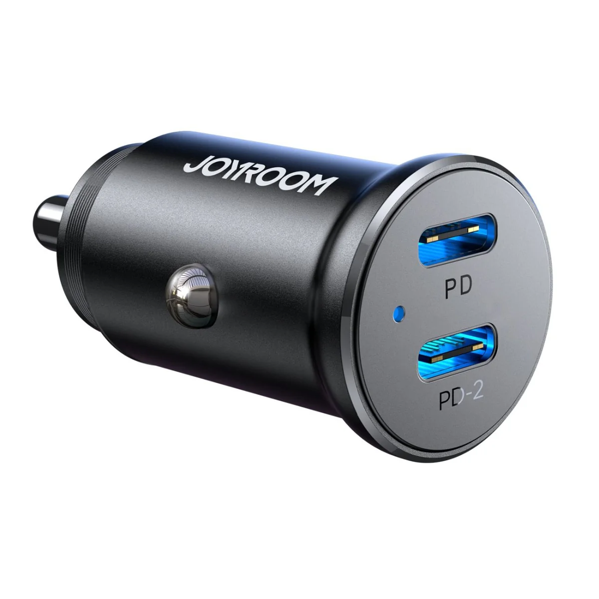 Joyroom JR-CCN06 autonabíjačka 2x USB-C 30W, čierna