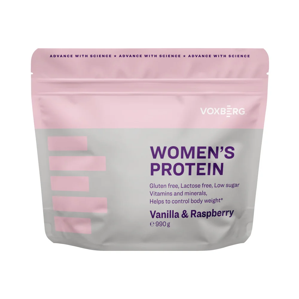 Voxberg Women's Protein 990 g vanilka-malina