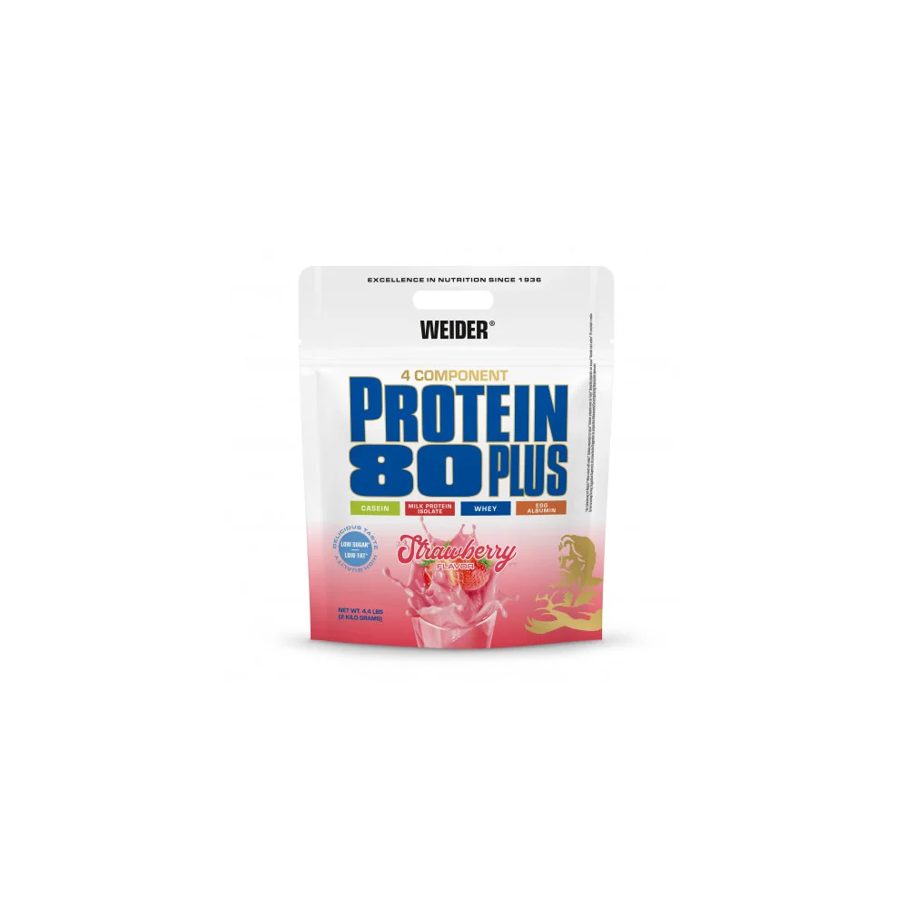 Weider Protein 80 Plus 2000 g jahoda