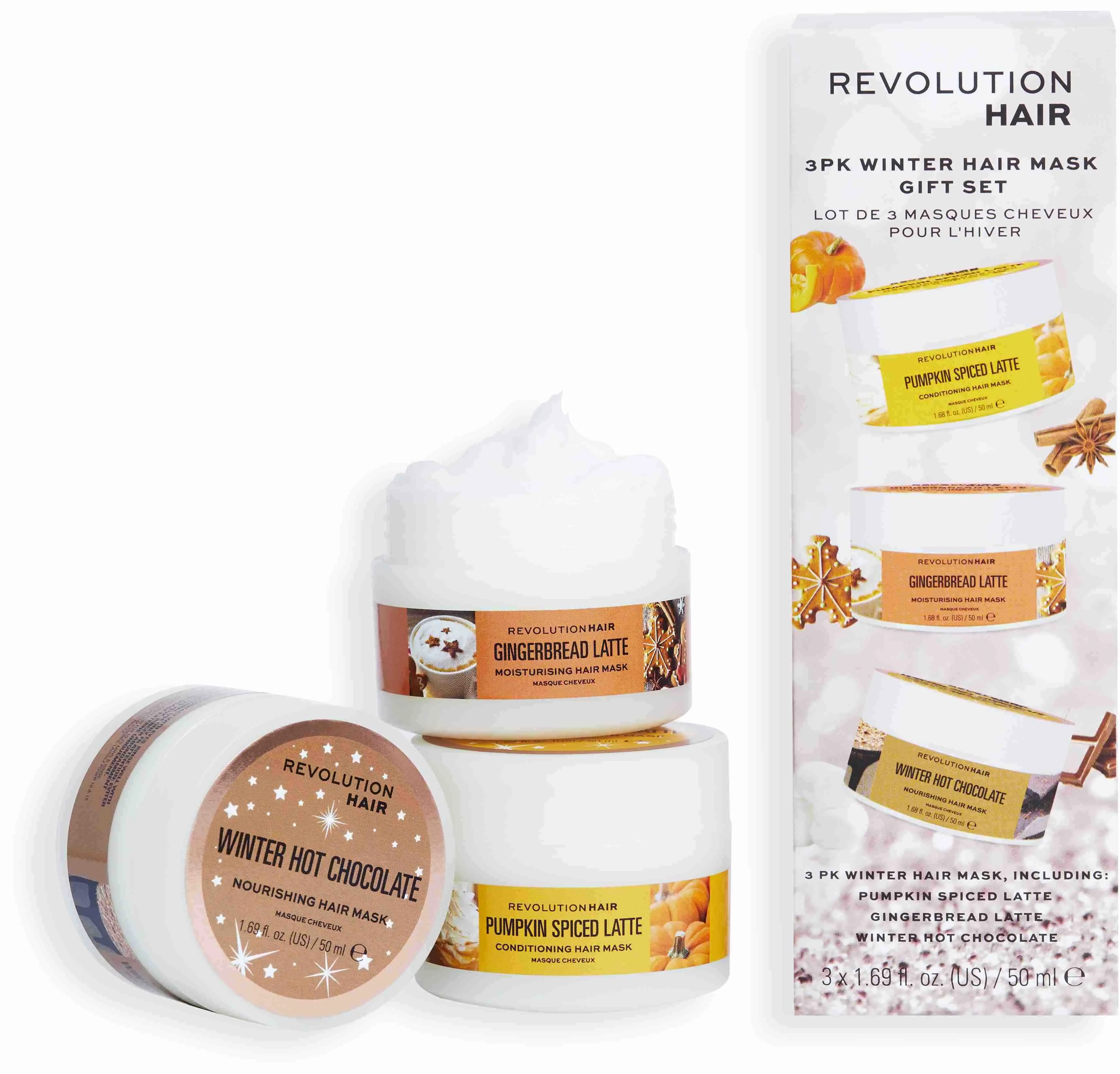 Revolution Haircare, 3pk Winter Hair Mask Gift Set 1×1 set, darčeková sada