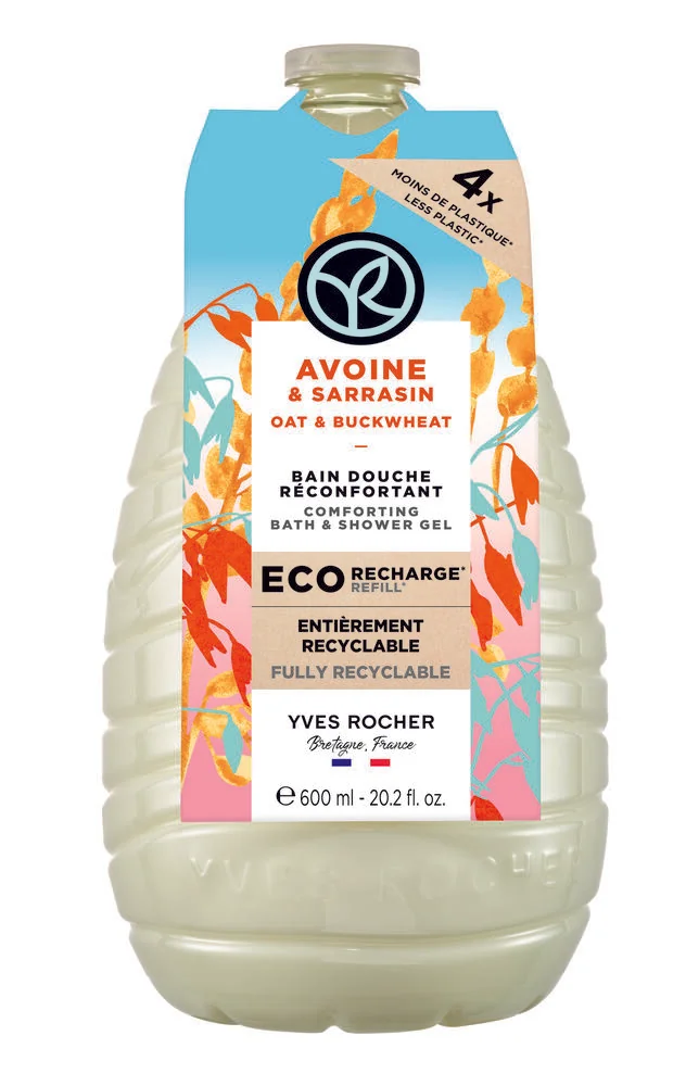 Yves Rocher Nápln SG Ovos & pohánka 1×600 ml, náhradná náplň