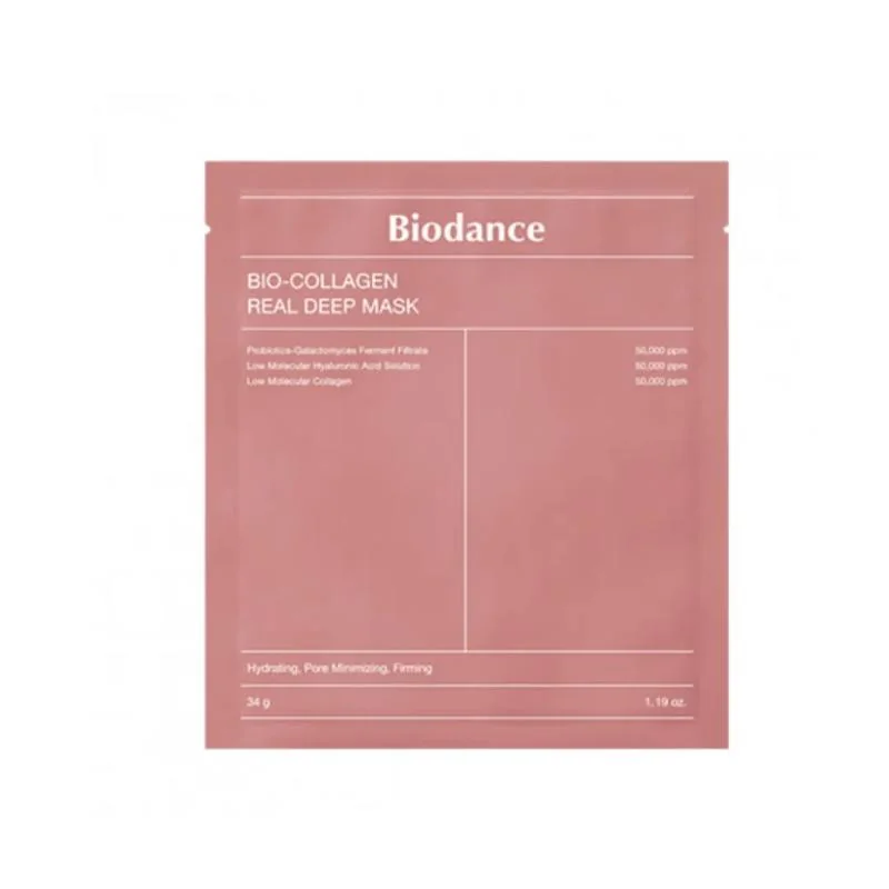 BIODANCE - Bio Collagen Real Deep Mask - balenie 4 ks - nočná kolagénová pleťová maska 4x34 g