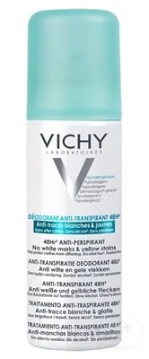 VICHY Antiperspirant 48h, nezanecháva stopy na oblečení sprej 125 ml