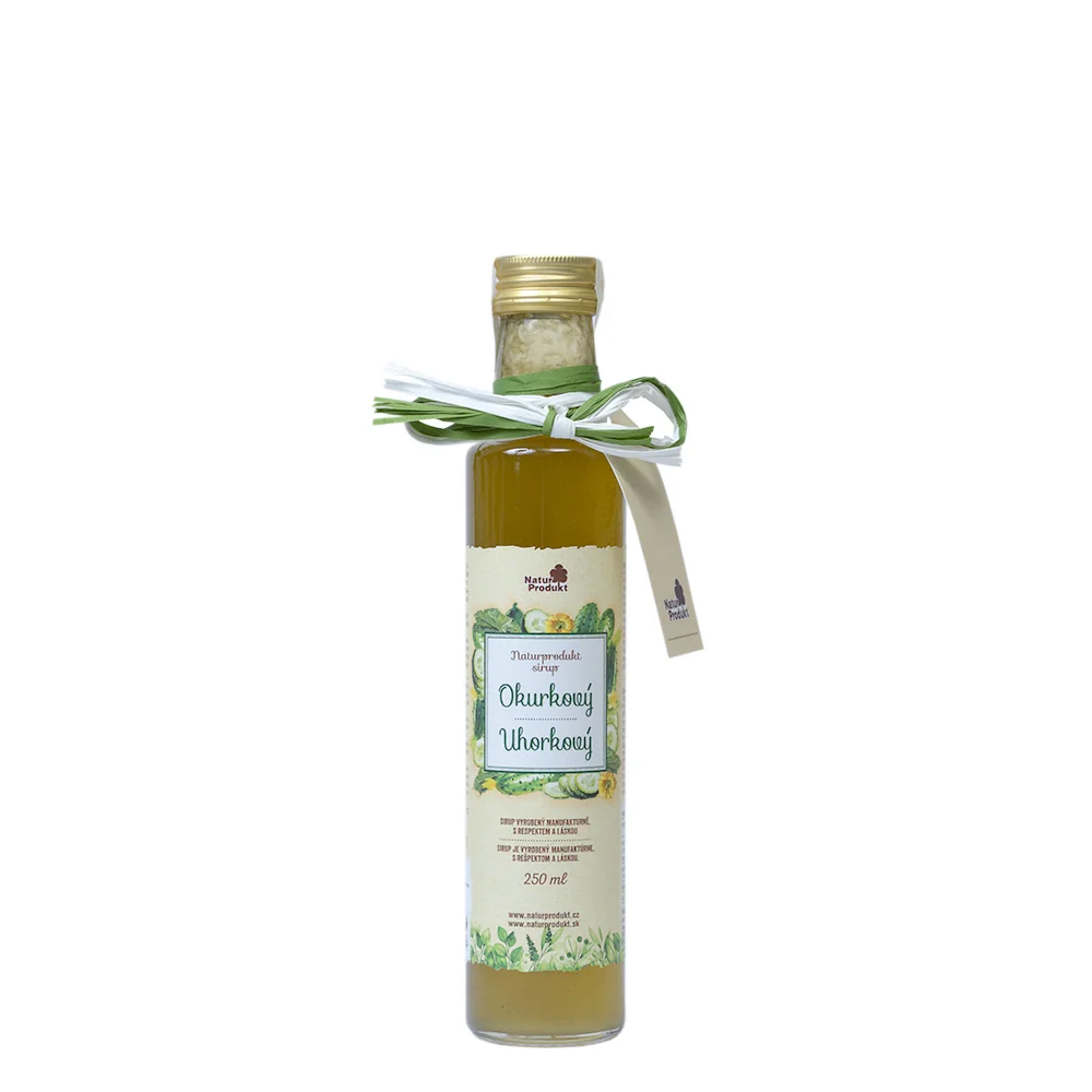 Naturprodukt sirup Uhorkový