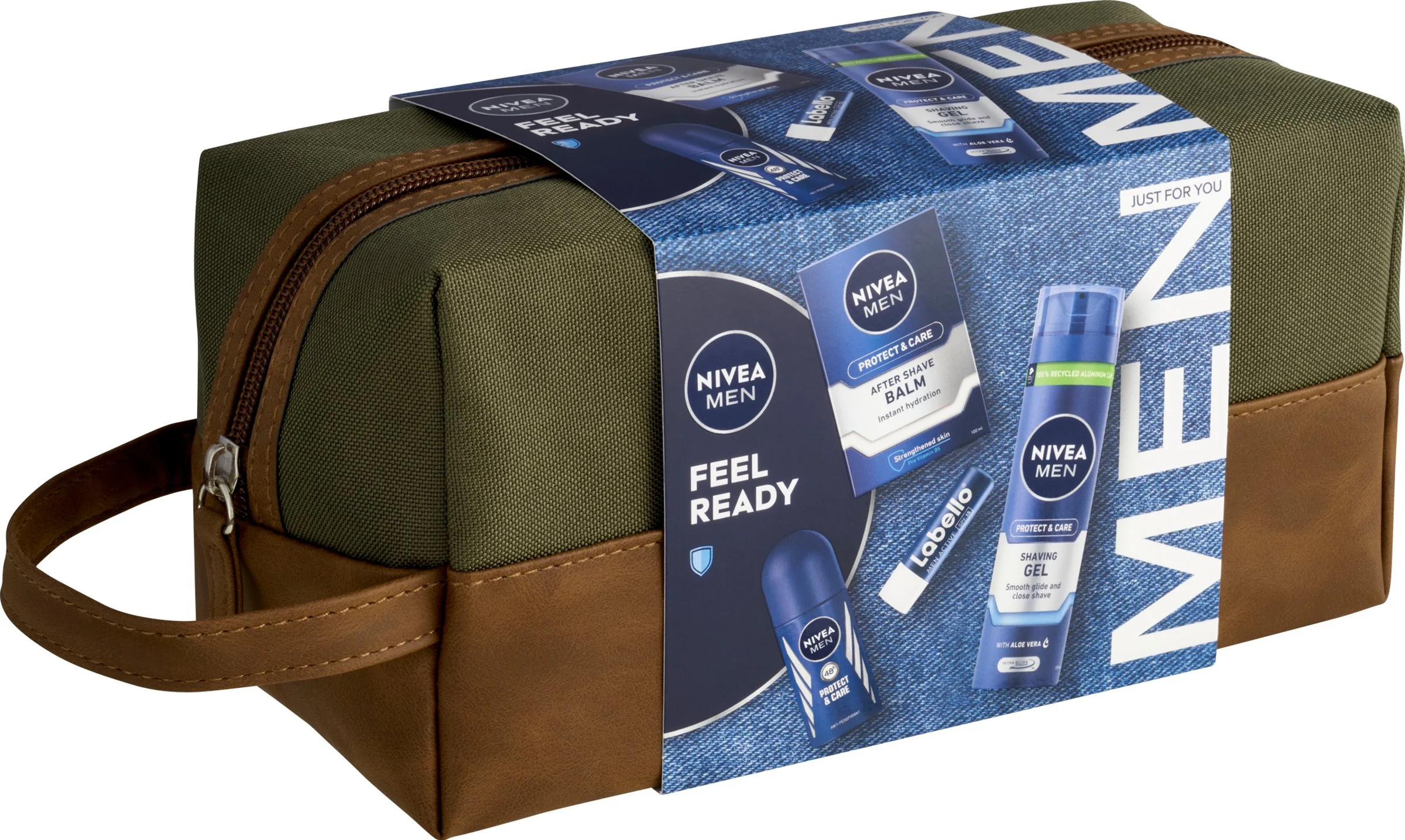 NIVEA MEN BAG PROTECT 1×1 ks, darčekové balenie