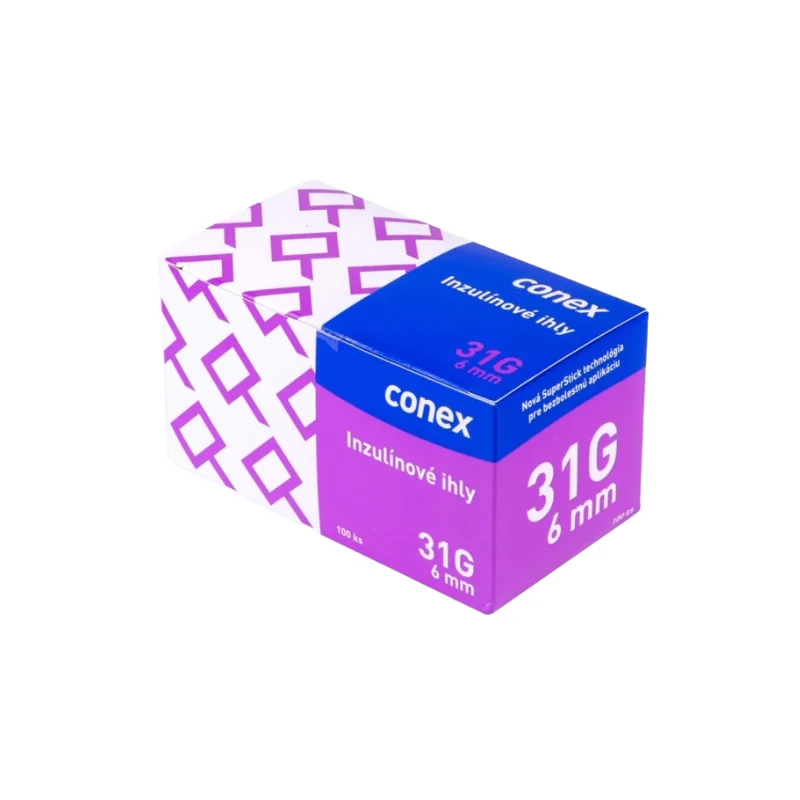 Inzulínové ihly CONEX 31G 6 mm 100 ks