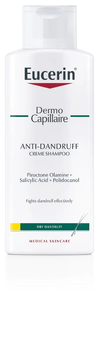 Eucerin DermoCapillaire proti suchým lupinám 1×250 ml, šampón