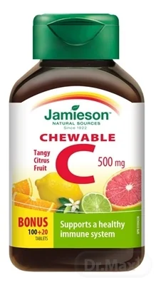 JAMIESON VITAMÍN C 500 mg citrusové ovocie