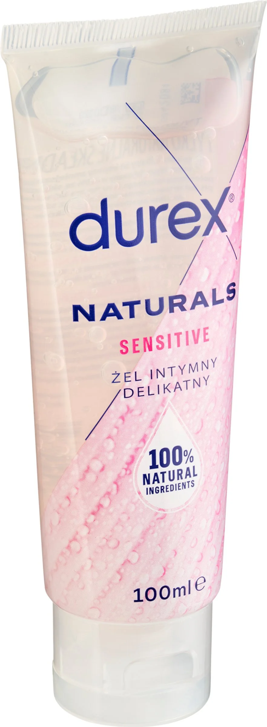 DUREX Naturals Sensitive Intímny lubrikačný gél 1×100 ml, lubrikačný gél