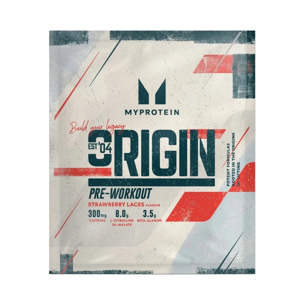 MyProtein Origin Pre-Workout 20 g sour apple