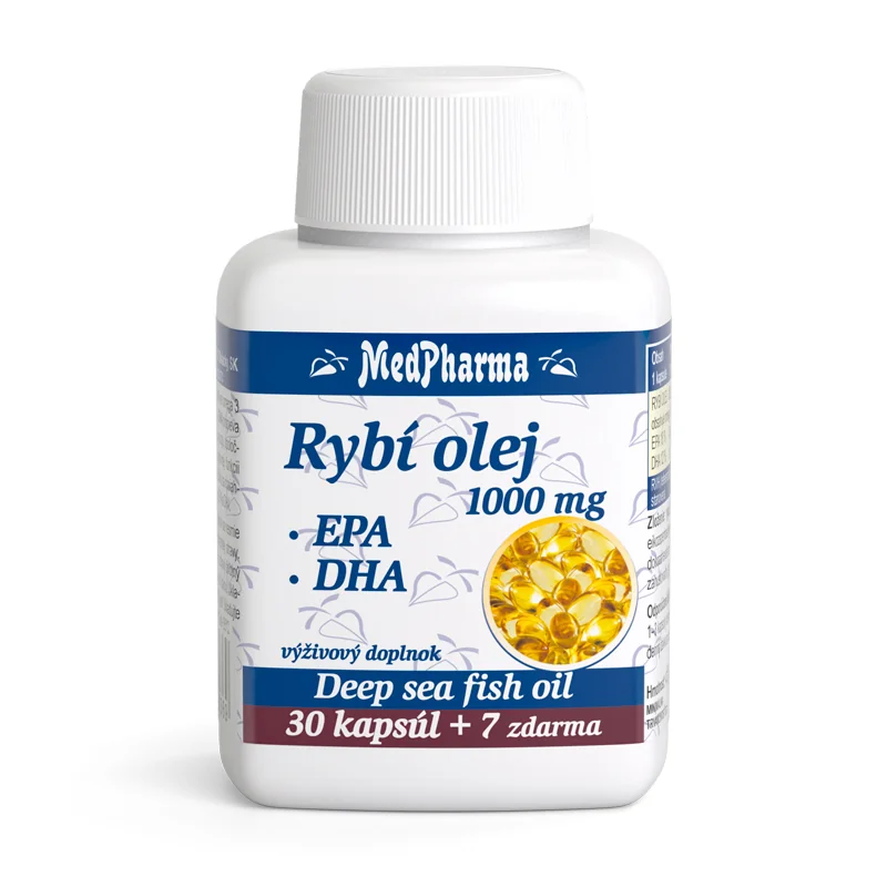 MedPharma RYBI OLEJ 1000 mg - EPA, DHA