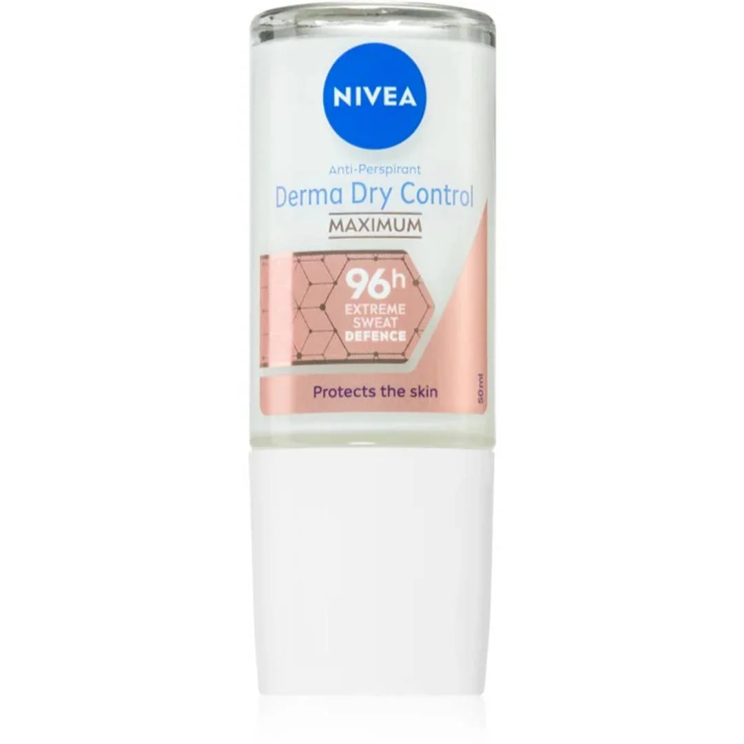 NIVEA Derma Dry Control maximum roll-on dámsky antiperspirant 50ml