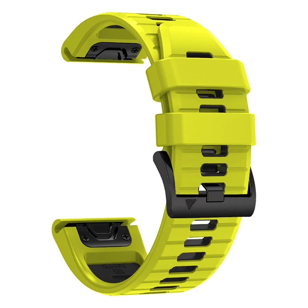 Tech-Protect Iconband remienok na Garmin Fenix 5x / 5x Plus / 6x / 6x Pro / 7x / 8 51mm, lime/black