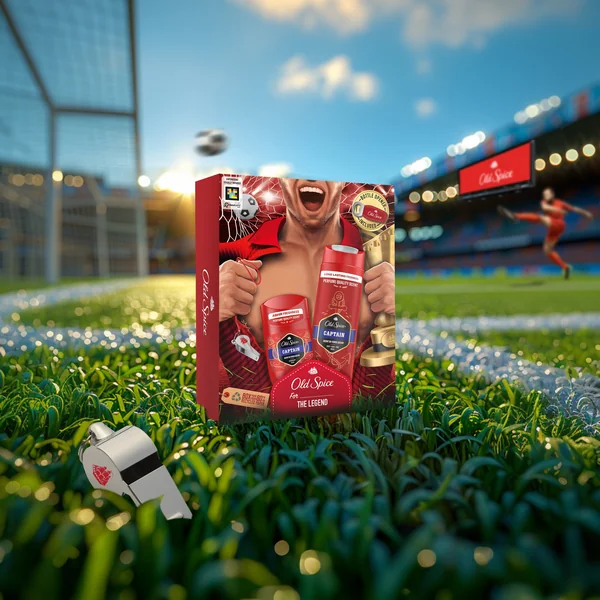 Old Spice Captain Footballer Darčeková sada so sprchovým gélom 1×1 ks, darčeková sada