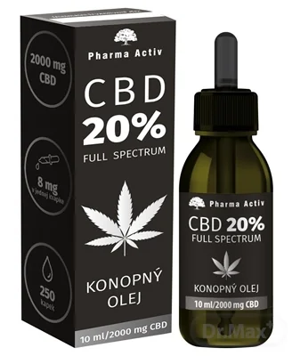 Pharma Activ CBD 20% Full Spectrum KONOPNÝ OLEJ