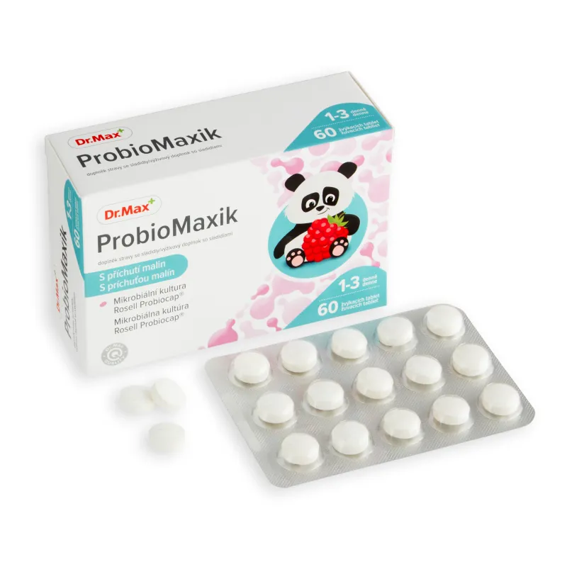 Dr. Max ProbioMaxik 1×60 tbl, cmúľacie tablety
