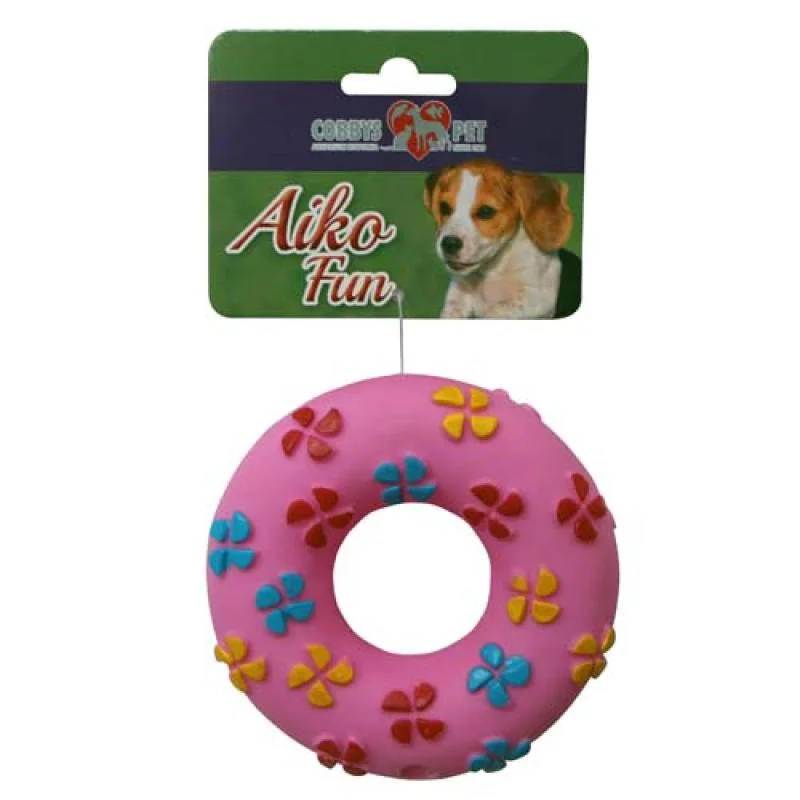 COBBYS PET AIKO FUN Koleso 11cm gumená hračka pre psov