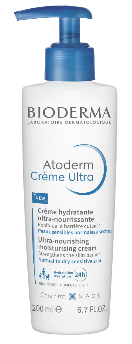 BIODERMA Atoderm Krém Ultra zvláčňujúci telový krém 1×200 ml, výživný telový krém
