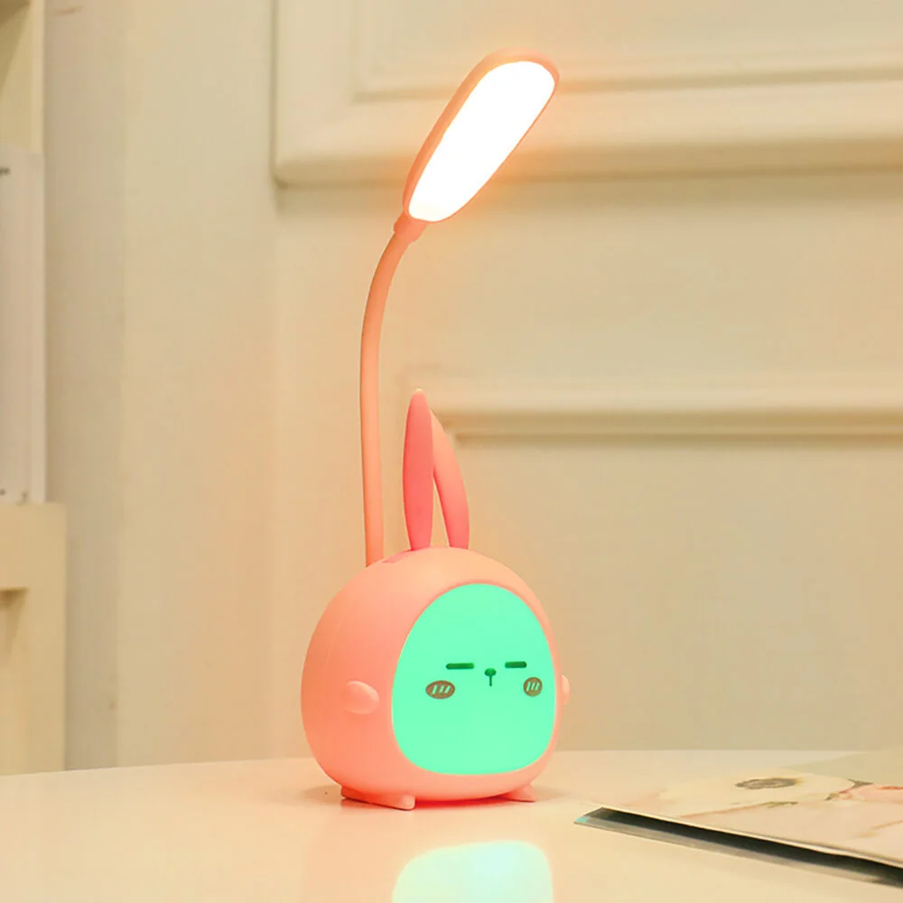 MG Bunny LED nočná lampa, ružová 