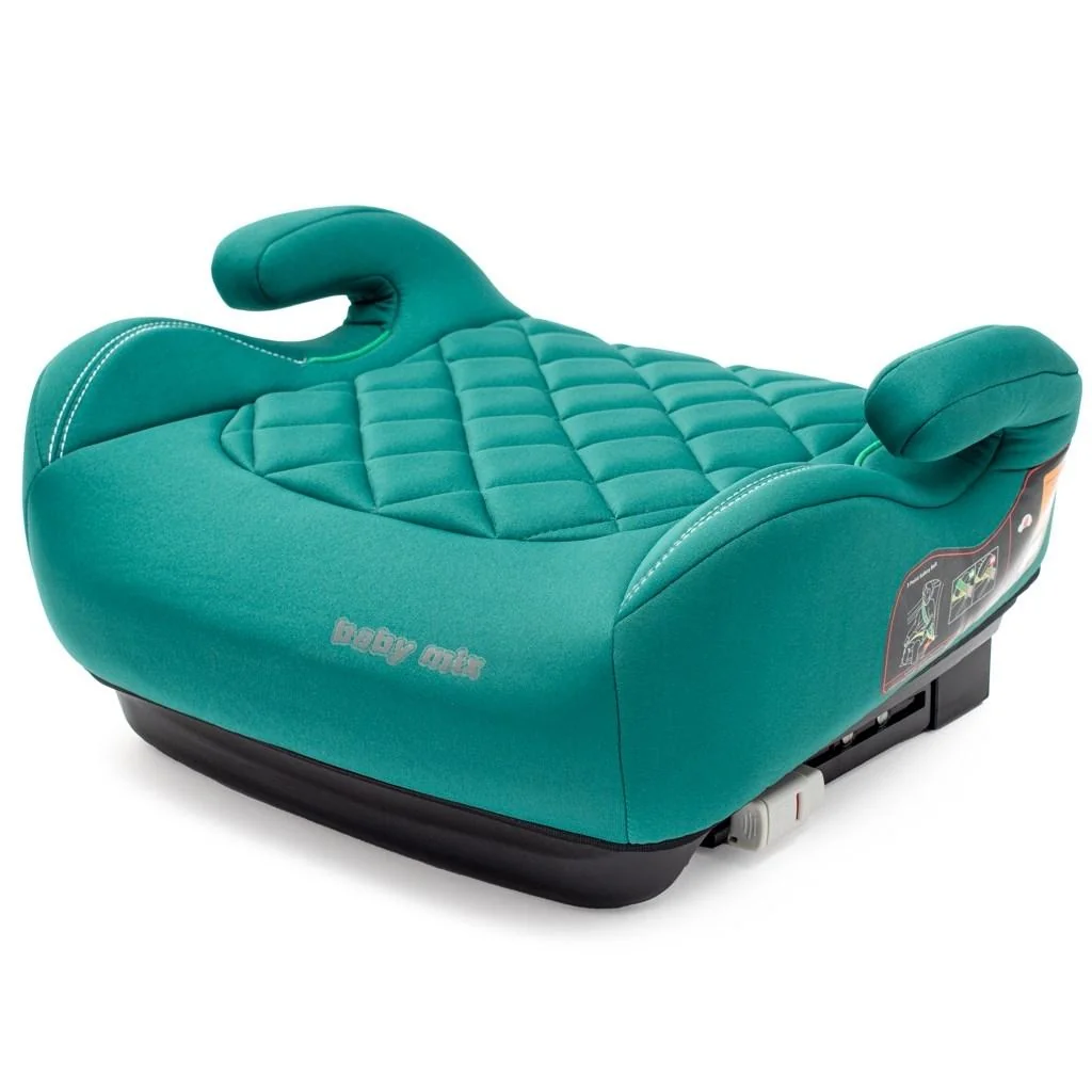 Autosedačka-podsedák BABY MIX HERO Plus ISOFIX I-SIZE emerald , 20C56552