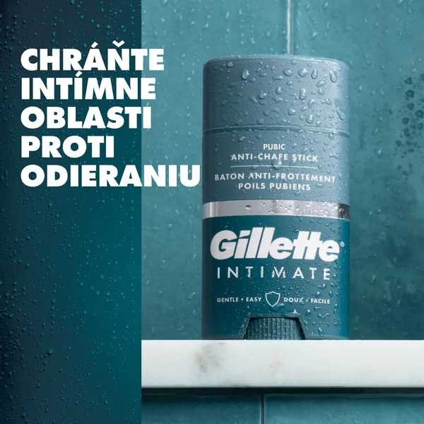 Gillette intímna tyčinka proti zapareninám 1×48 g, intímna tyčinka