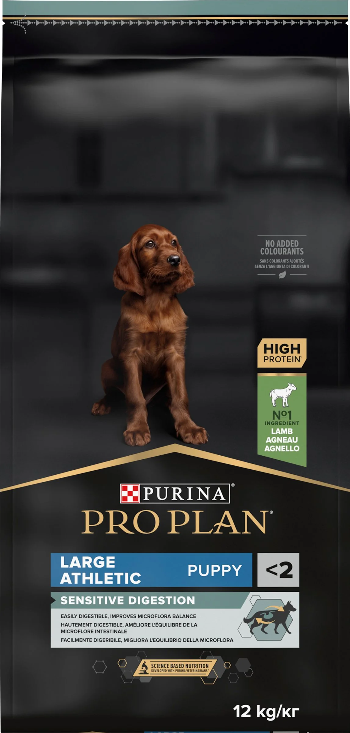 PRO PLAN LARGE PUPPY Athletic OPTIDIGEST jahňacie 12 kg