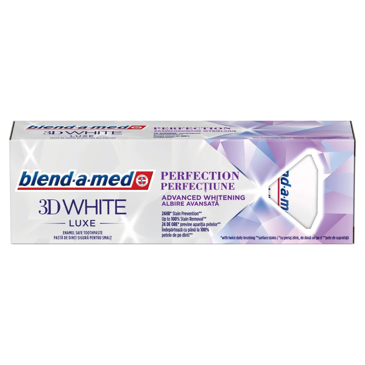 Blend-a-med 3D White Luxe Perfection zubná pasta75ml 1×75 ml, zubná pasta