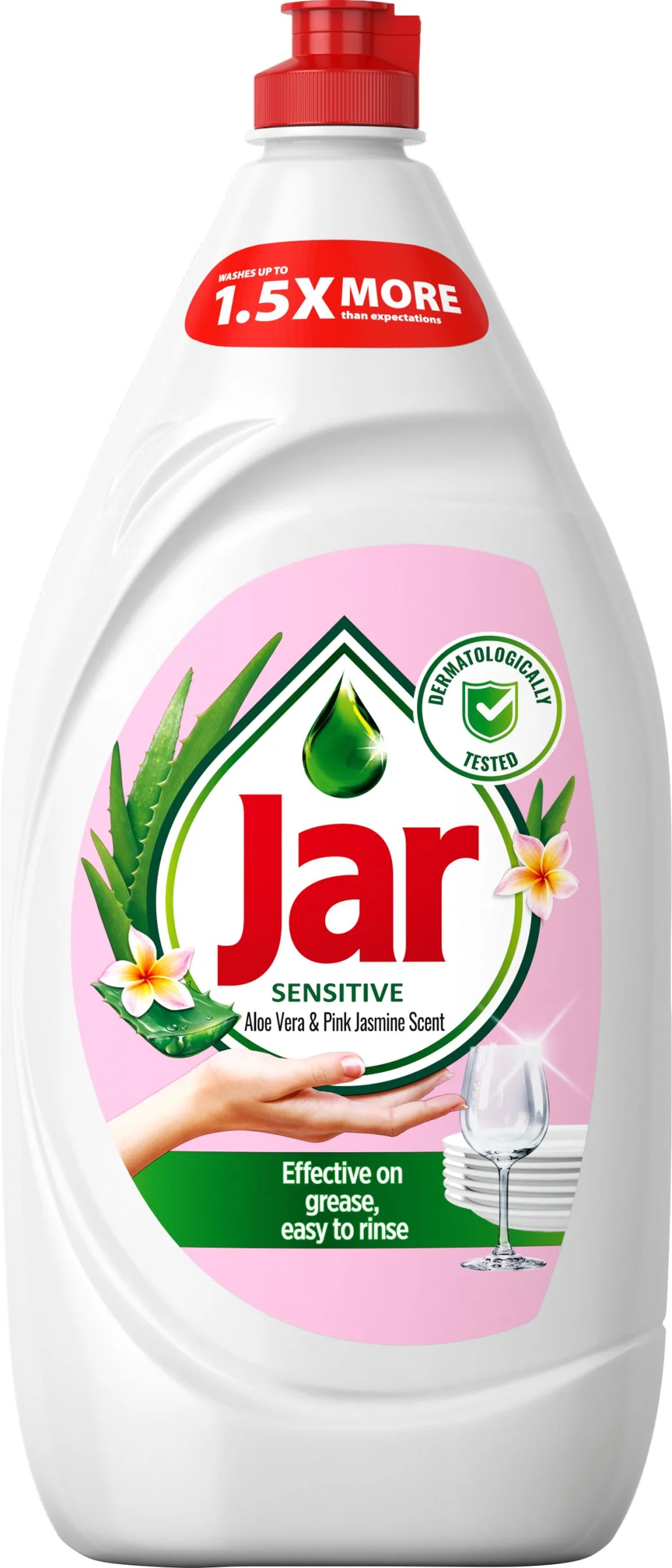 JAR SENSITIVE ALOE VERA&PINK JASMIN 1350ML