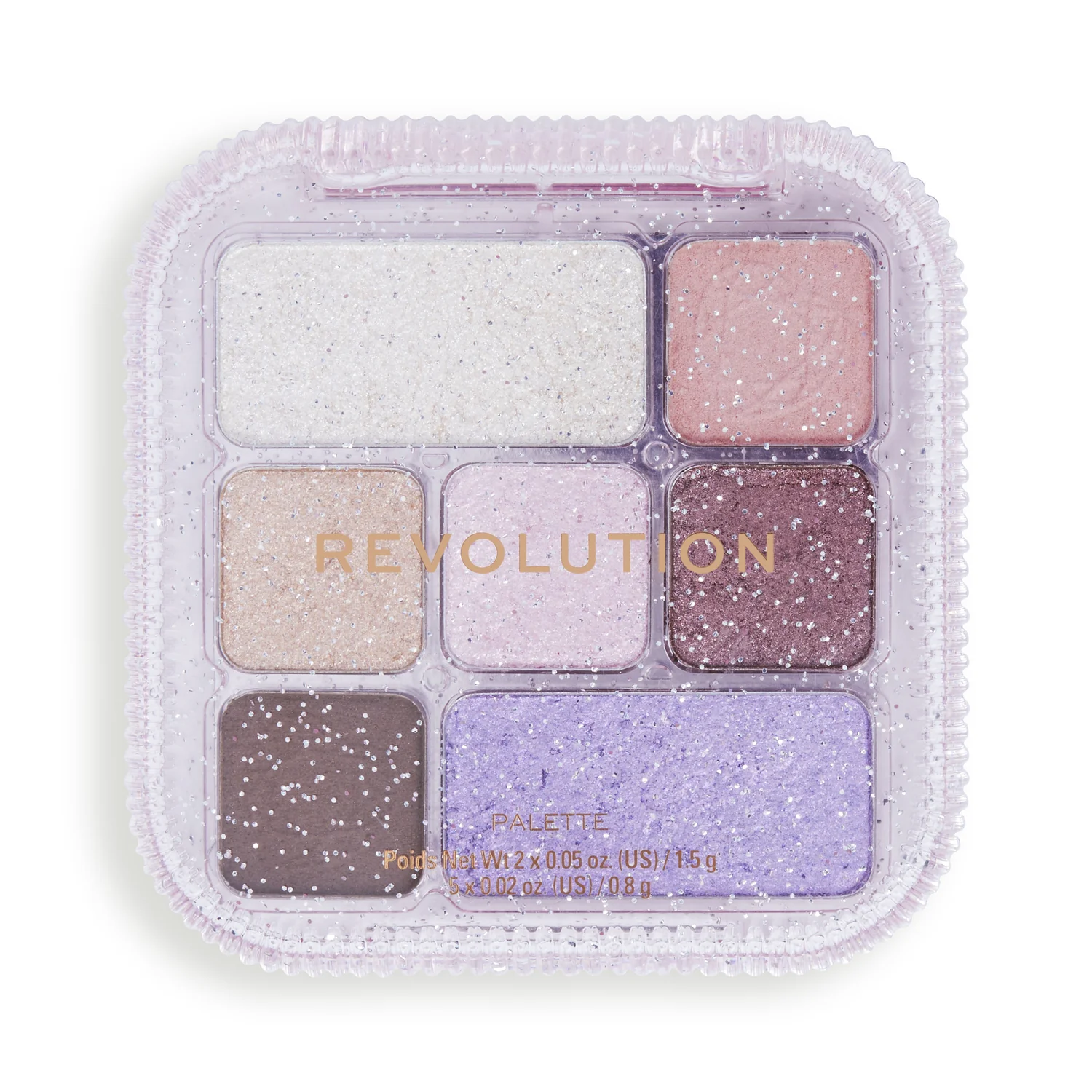 Revolution, Y2k Baby Ultimate Palette 00's Angel 1×7 g, paletka očných tieňov