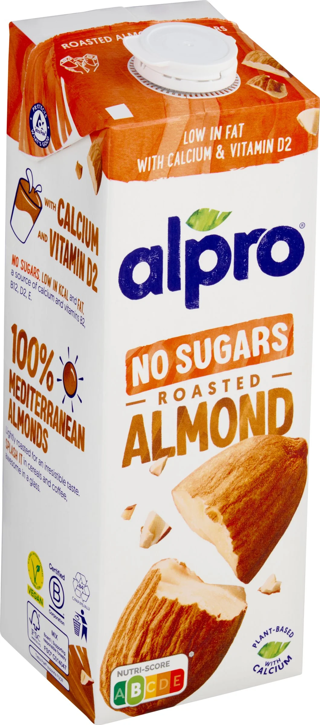 Alpro mandľový nápoj 1×1000 ml, mandľový nápoj