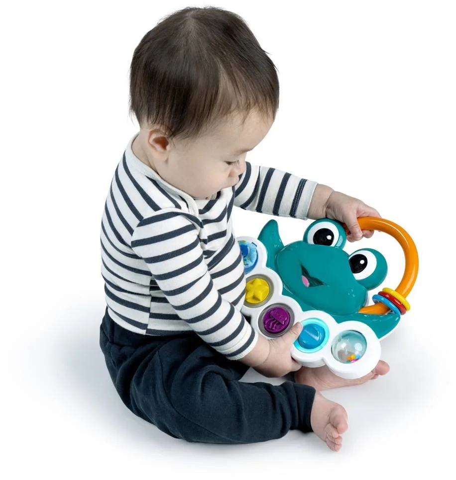 BABY EINSTEIN Hračka senzorická aktívna Neptune's Busy Bubbles™ 1×1 ks, hračka pre deti