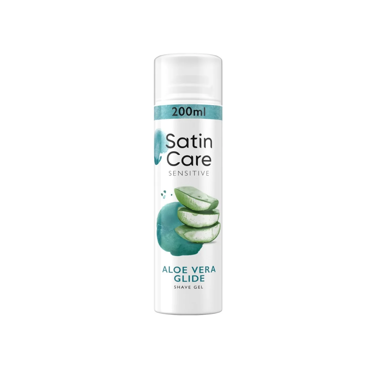 Satin Care Gel 200ml Sensitive skin 1×200 ml, dámsky gél na holenie