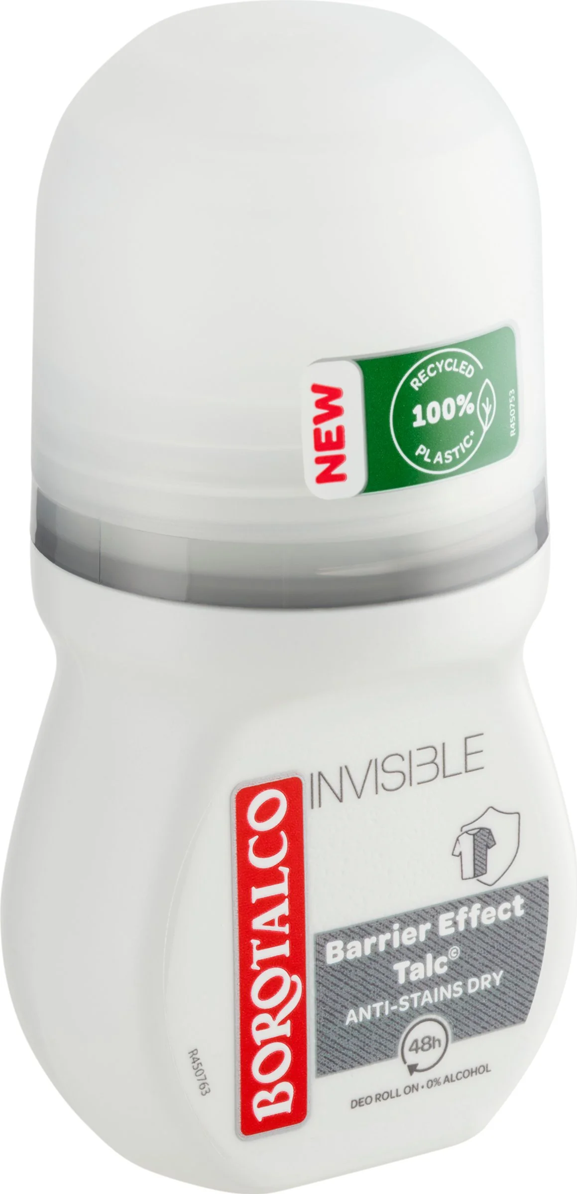 BOROTALCO Invisible roll-on 1×50 ml, dezodorant