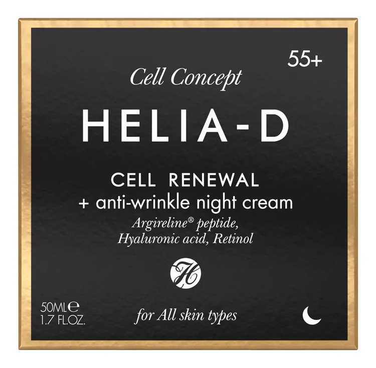 HELIA-D CELL CONCEPT 55+ Omladzujúci krém nočný 1×50 ml