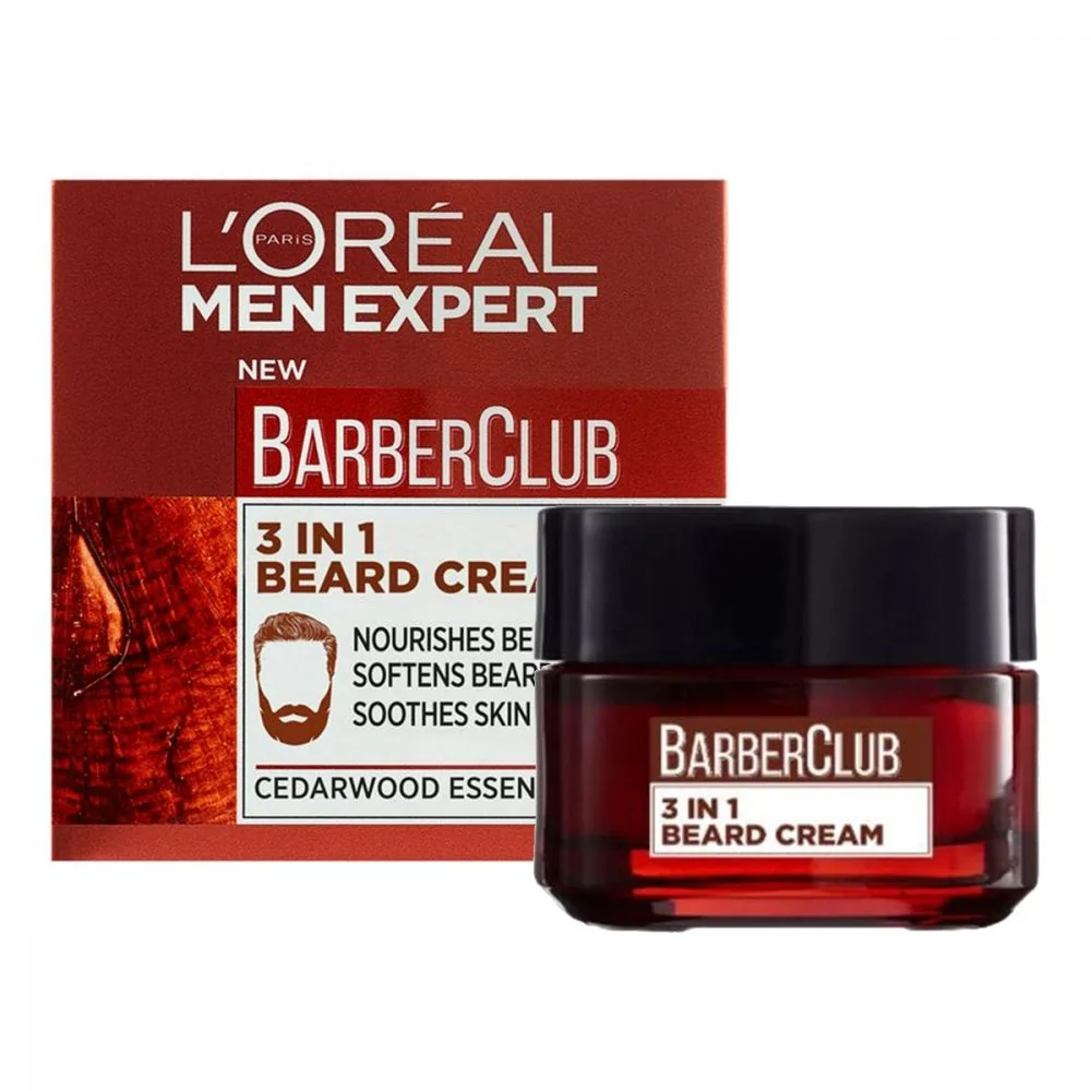 L'Oréal Paris Men Expert Barber Club krém na fúzy, 50 ml