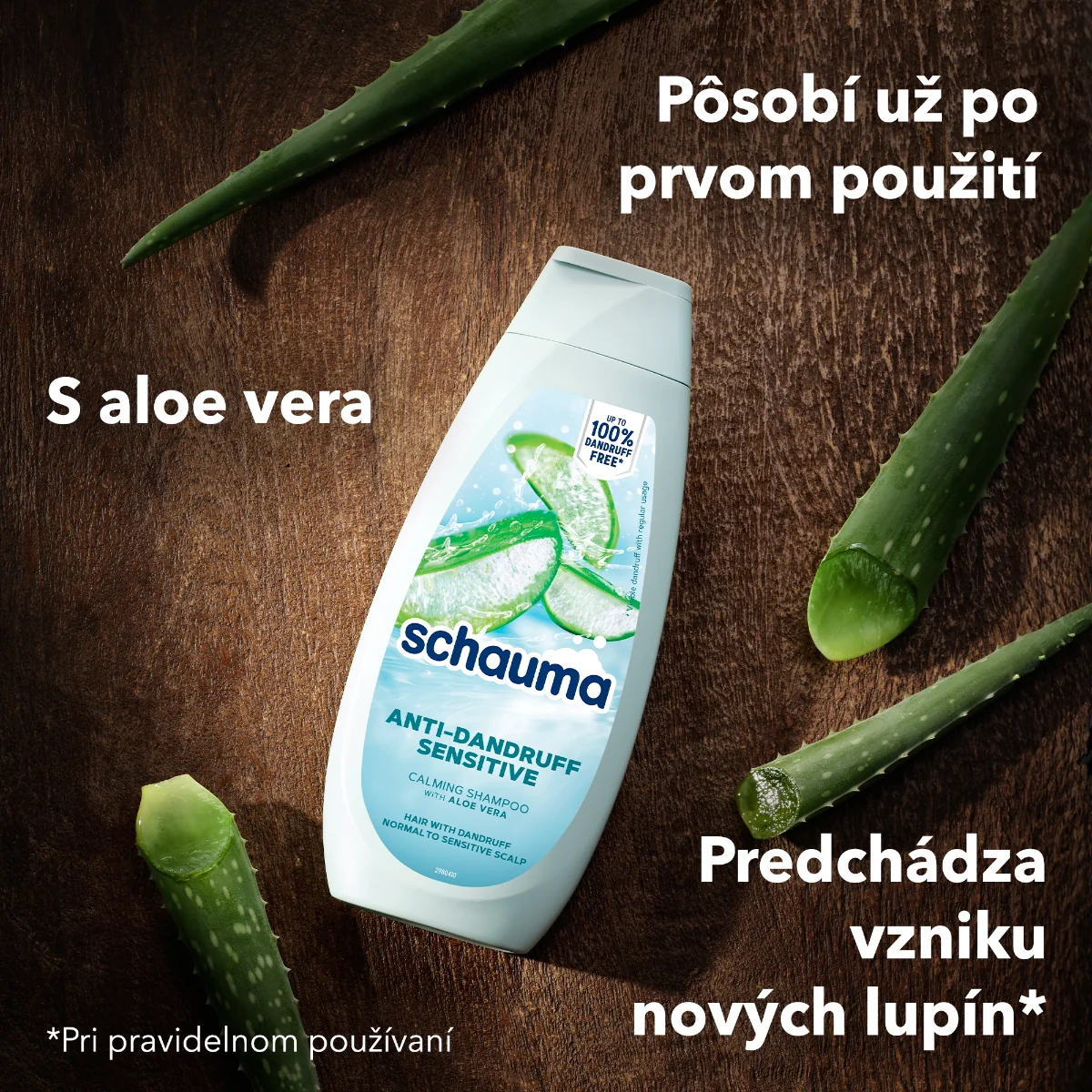 Schauma šampón Anti-Dandruff Sensitive 1×400 ml, šampón