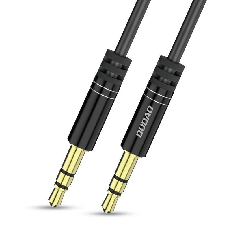 Dudao L12 AUX kábel 3.5mm mini jack 1.5m, biely 