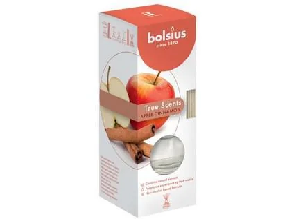 Bolsius Aromatic 2.0 Diffuser 45ml Apple Cinnamon, vonná stébla