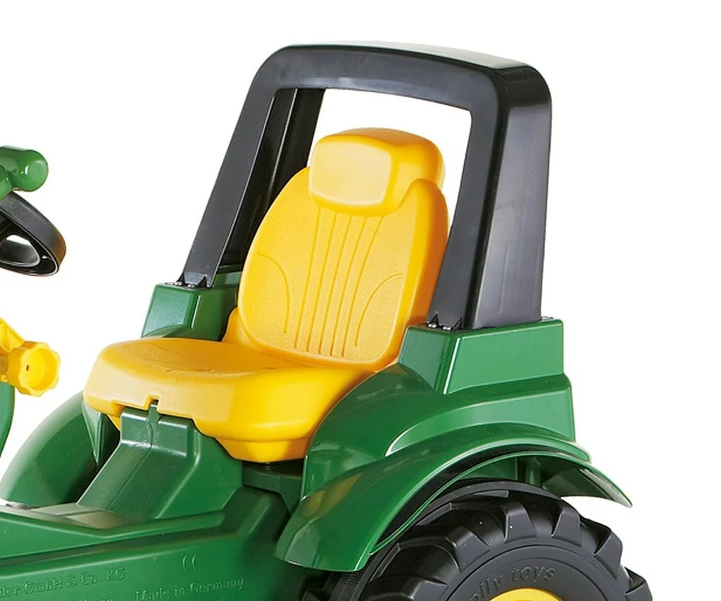 Šliapací traktor nakladač Rolly Toys John Deere Farmtrac zelený , 