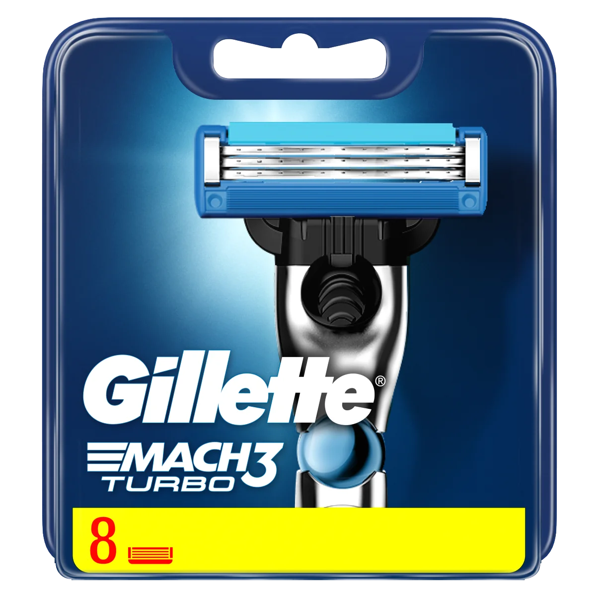 Gillette Mach3 Turbo 8 NH 1×1 set