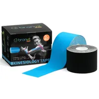 BronVit Sport Kinesio Tape classic set čierna+modrá 2x5cmx6m