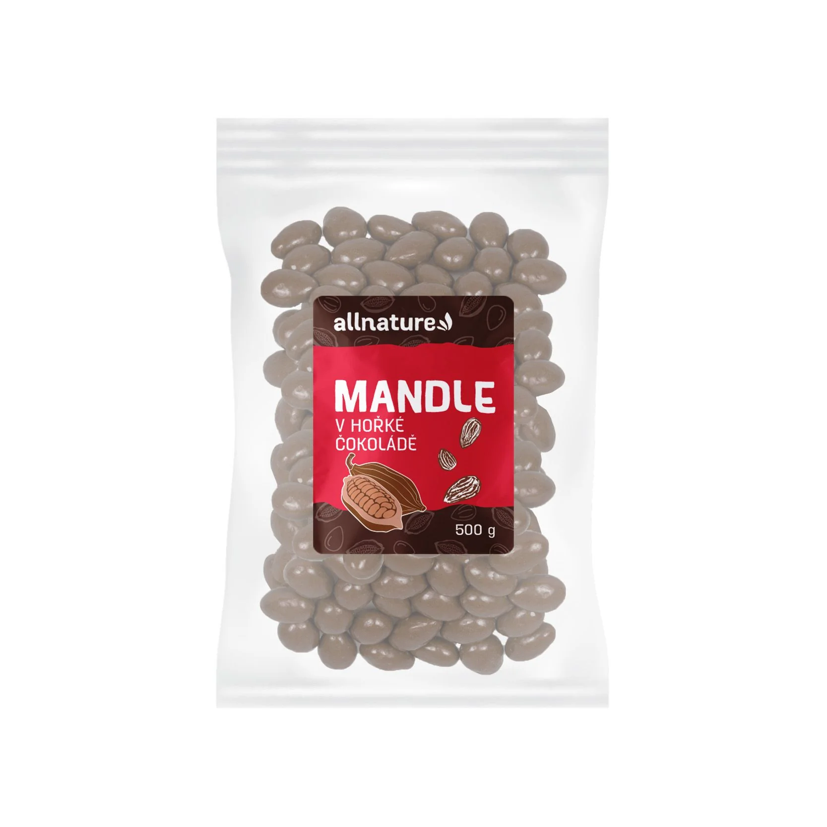 Allnature Mandle V Horkej Cokolade 500g