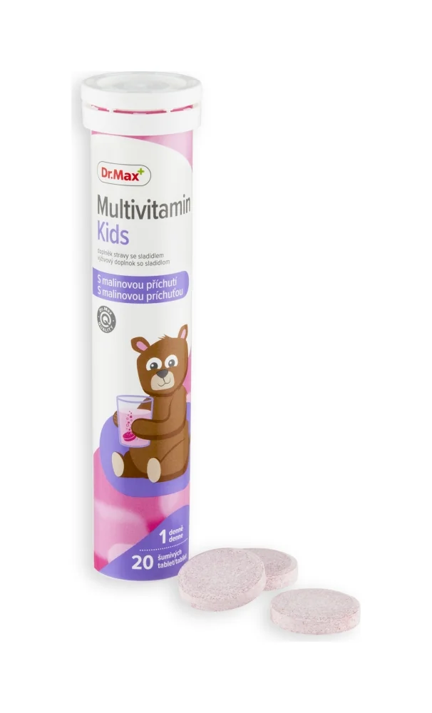 Dr. Max Multivitamin KIDS 1×20 ks, šumivé tablety