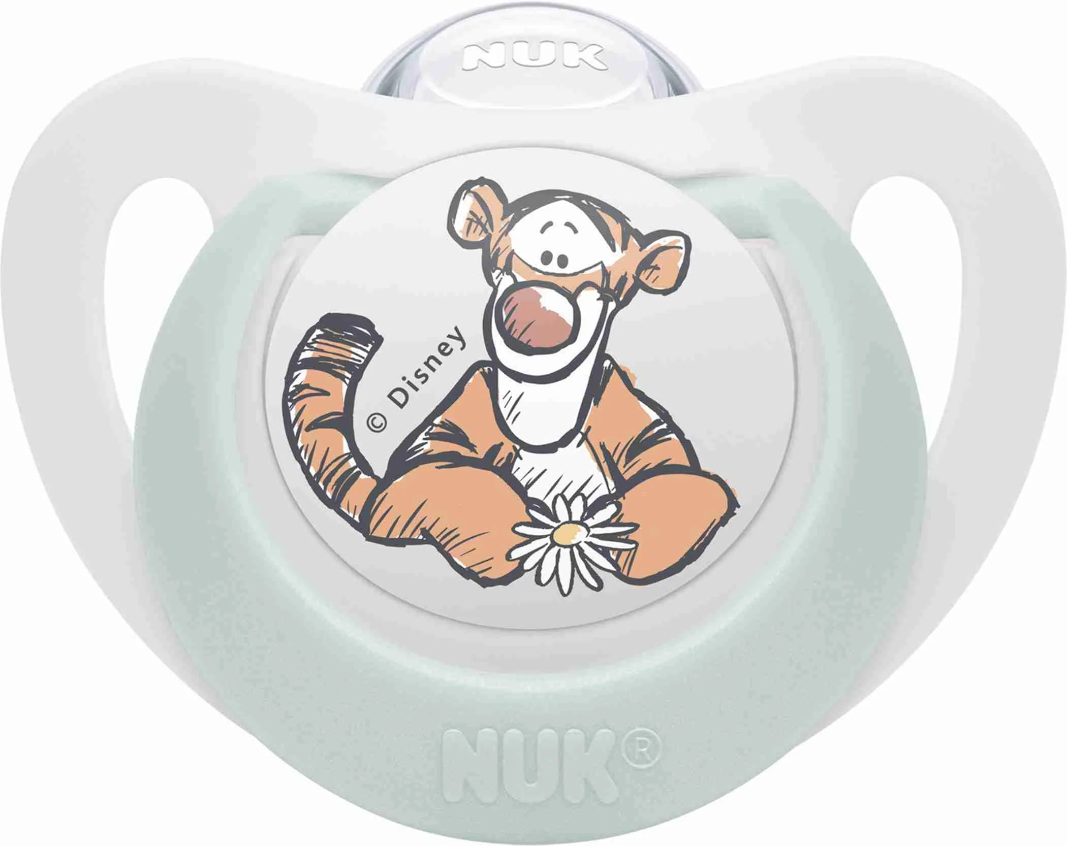 NUK Cumlík Star DISNEY Macko Pú 0-6m. box 1×1ks, cumlík, 0-6m