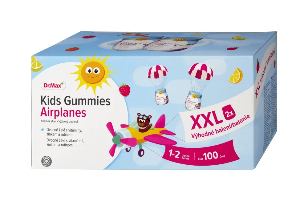 Dr. Max Kids Gummies Airplanes XXL