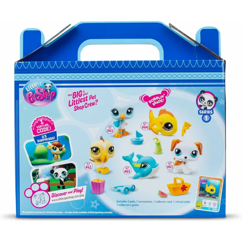 Littlest Pet Shop Beach Besties - Najlepší Proatelia z pláže, 5 postavičiek 