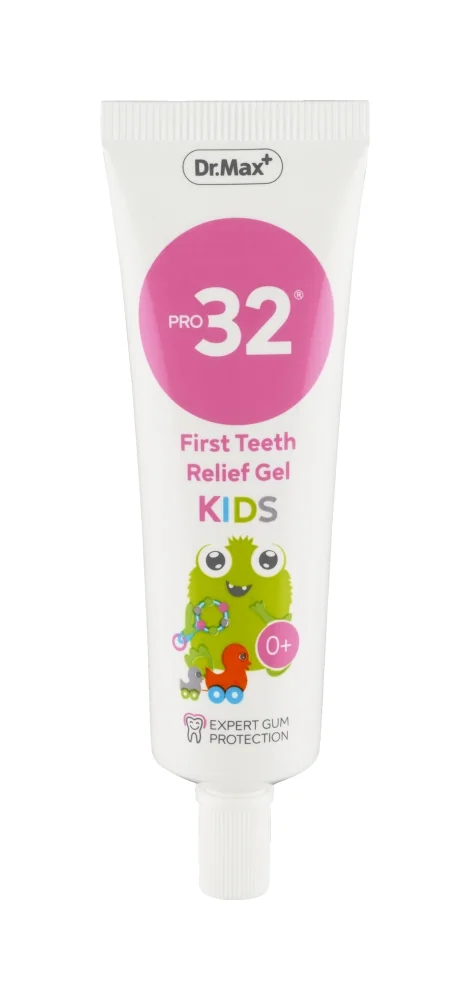 Dr. Max PRO32 First Teeth Relief Gel KIDS 1×30 ml, gél na prerezávanie zúbkov