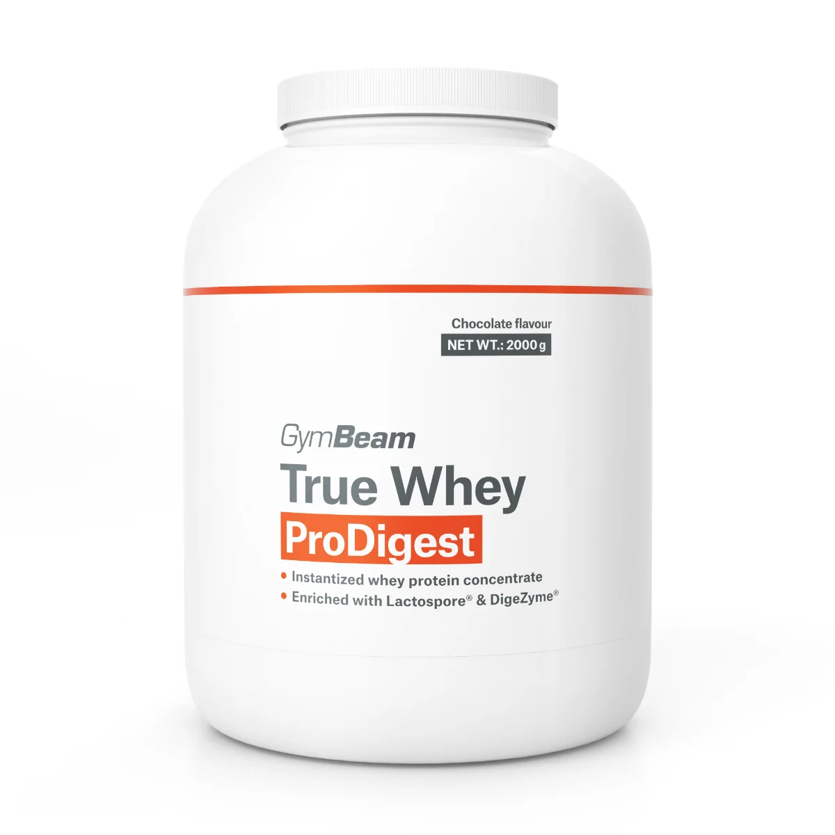 GymBeam True Whey ProDigest - chocolate